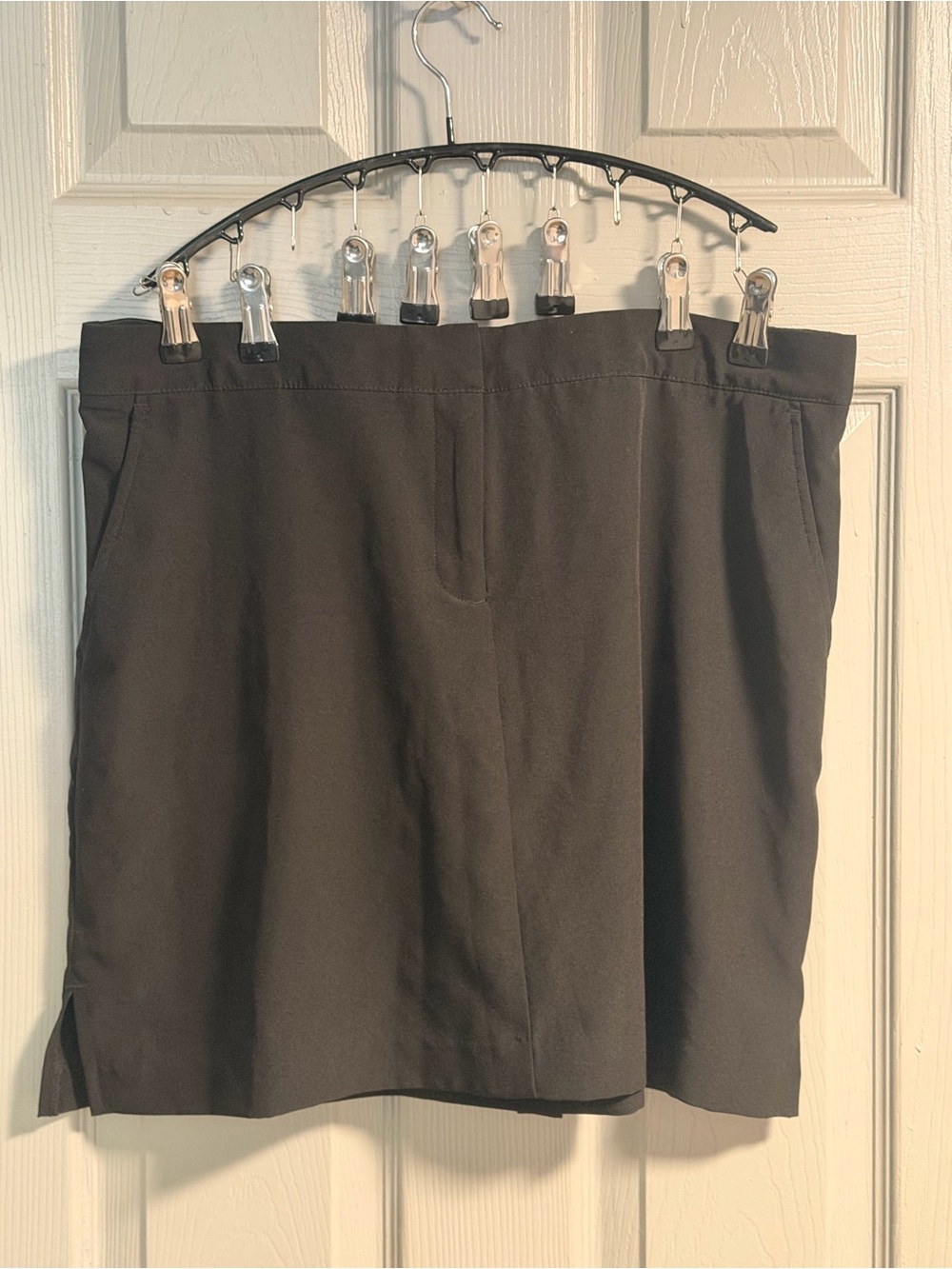 & Other Stories Black Mini Skirt - Clean Straight Silhouette